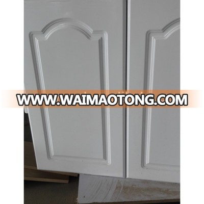 different colors of MDF particle board panel PVC kitchen cabinet door