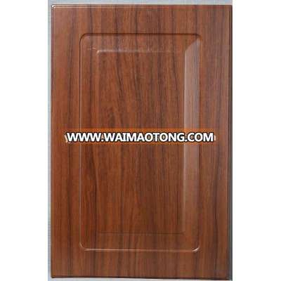 mordern design PVC high glossy melamine kitchen cabinet door