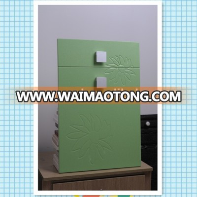 PVC white melamine high gloss UV MDF kitchen cabinet door